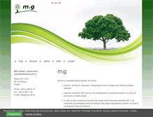 Tablet Screenshot of m2g.com.pl
